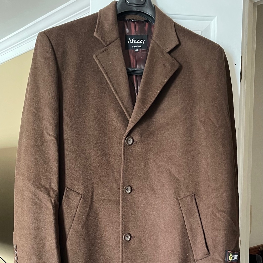 Men's Afazzy Full Length Coat